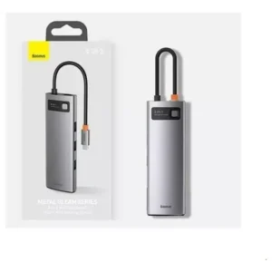 Adaptador Hub Baseus Multifuncional 8 Em 1 Tipo C Macbook M1