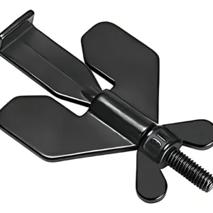 Fechadura Portátil De Segurança P/ Porta De Hotel Motel Aço Cor Preto